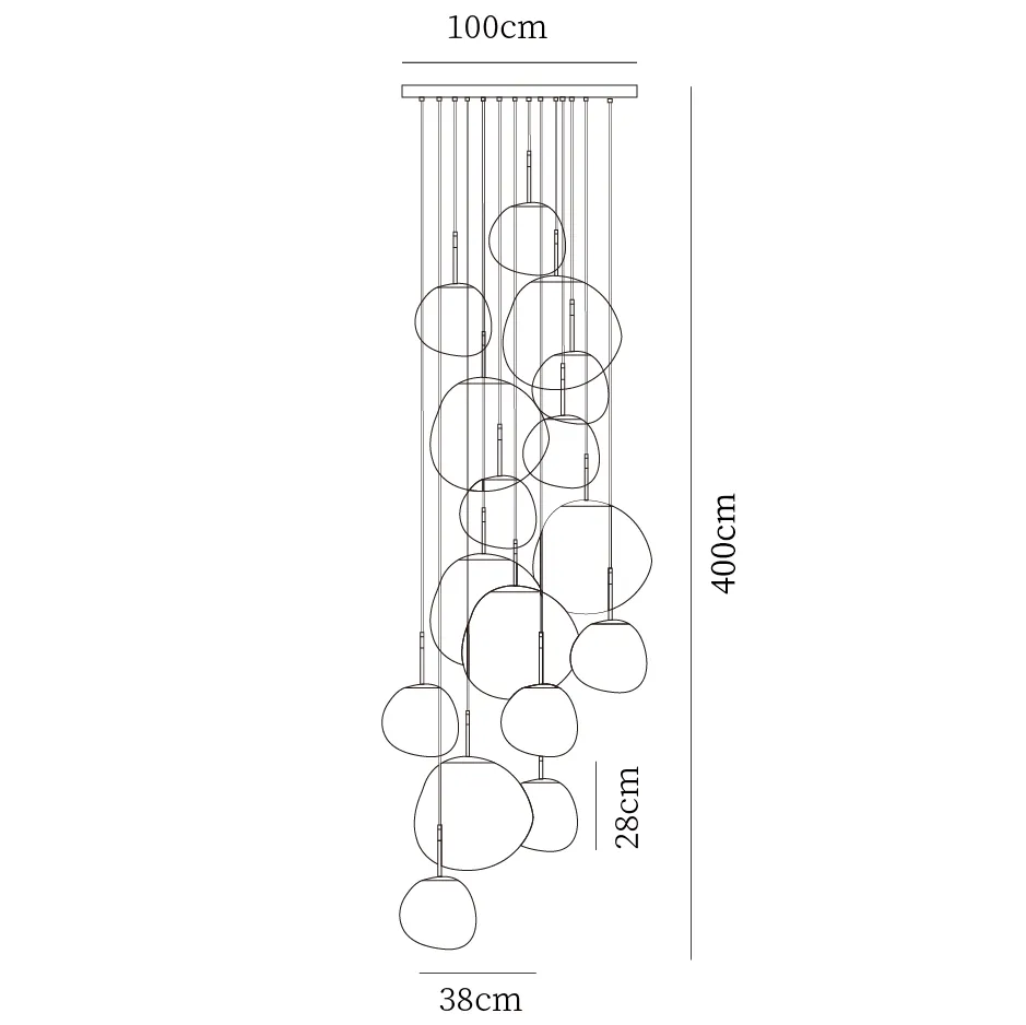 Melt Round Pendant System