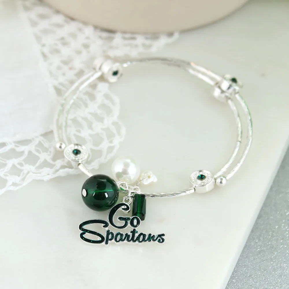 Michigan State Slogan Bracelet