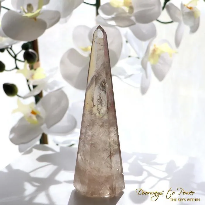 Natural Citrine Master Dow Crystal 'Prosperity Goddess'