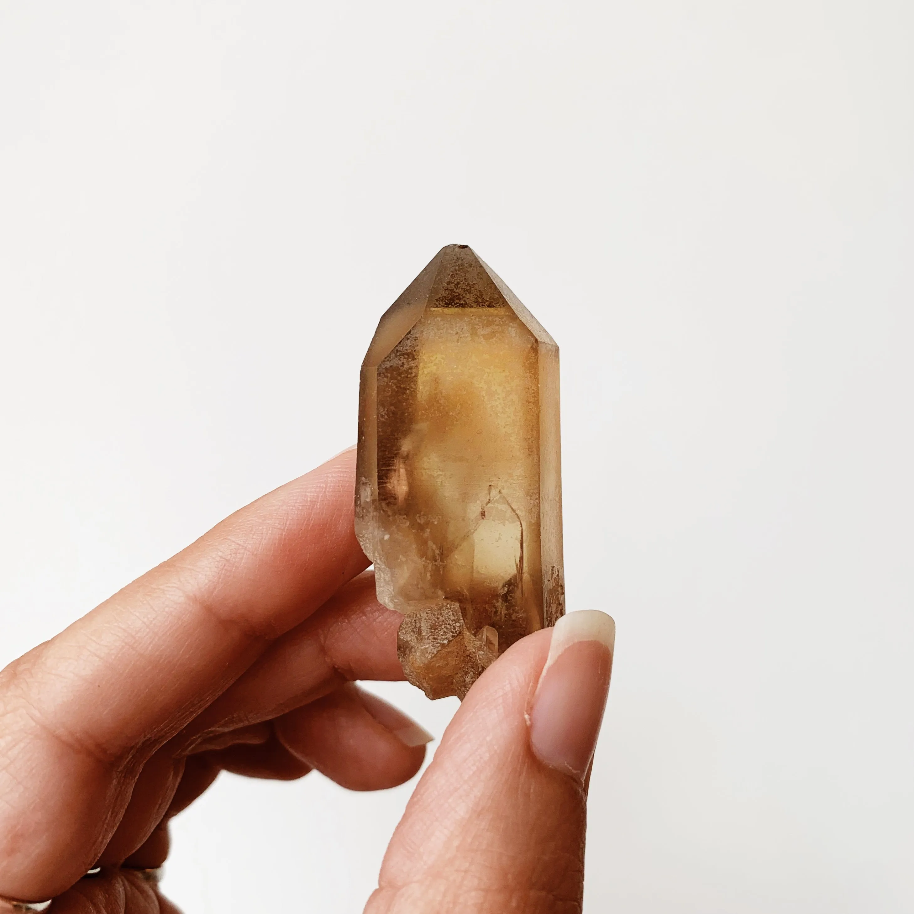 Natural Citrine Point