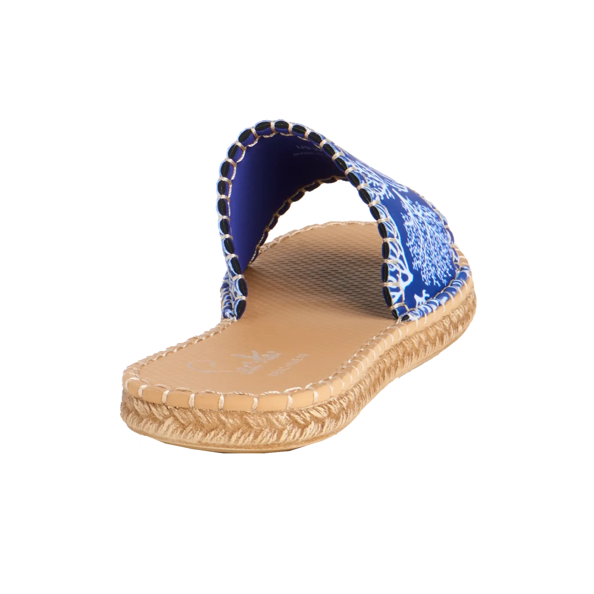 NAVY COASTAL CORAL - WOMENS CABANA SLIDE