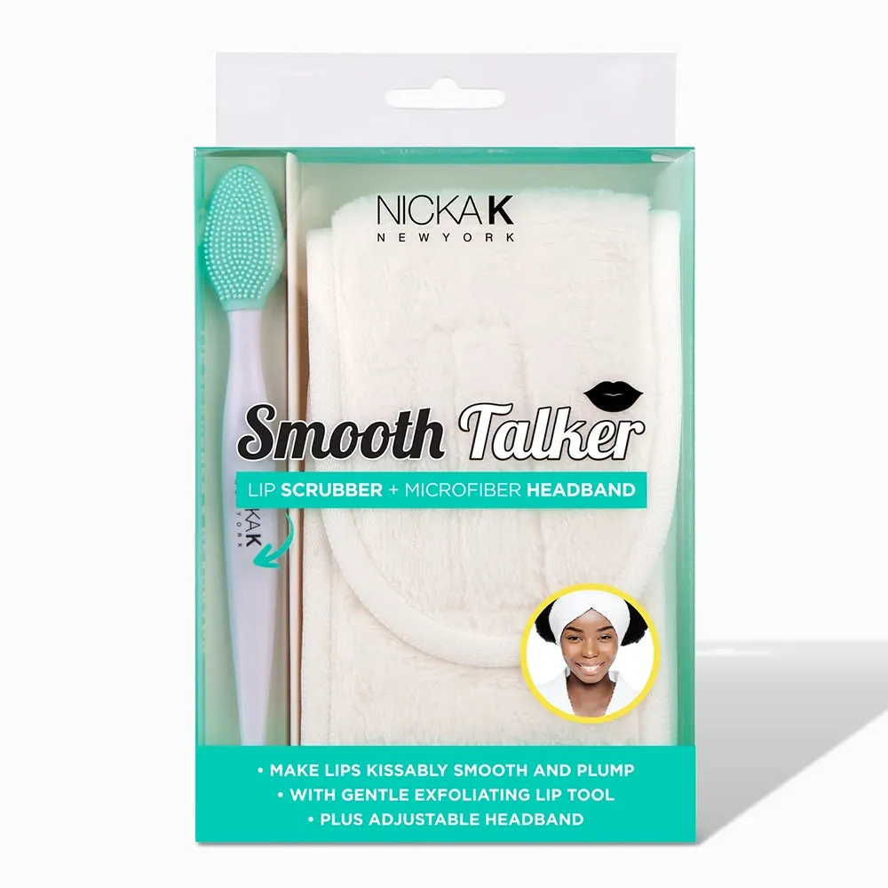 Nicka K Smooth Talker Lip Scrubber & Headband