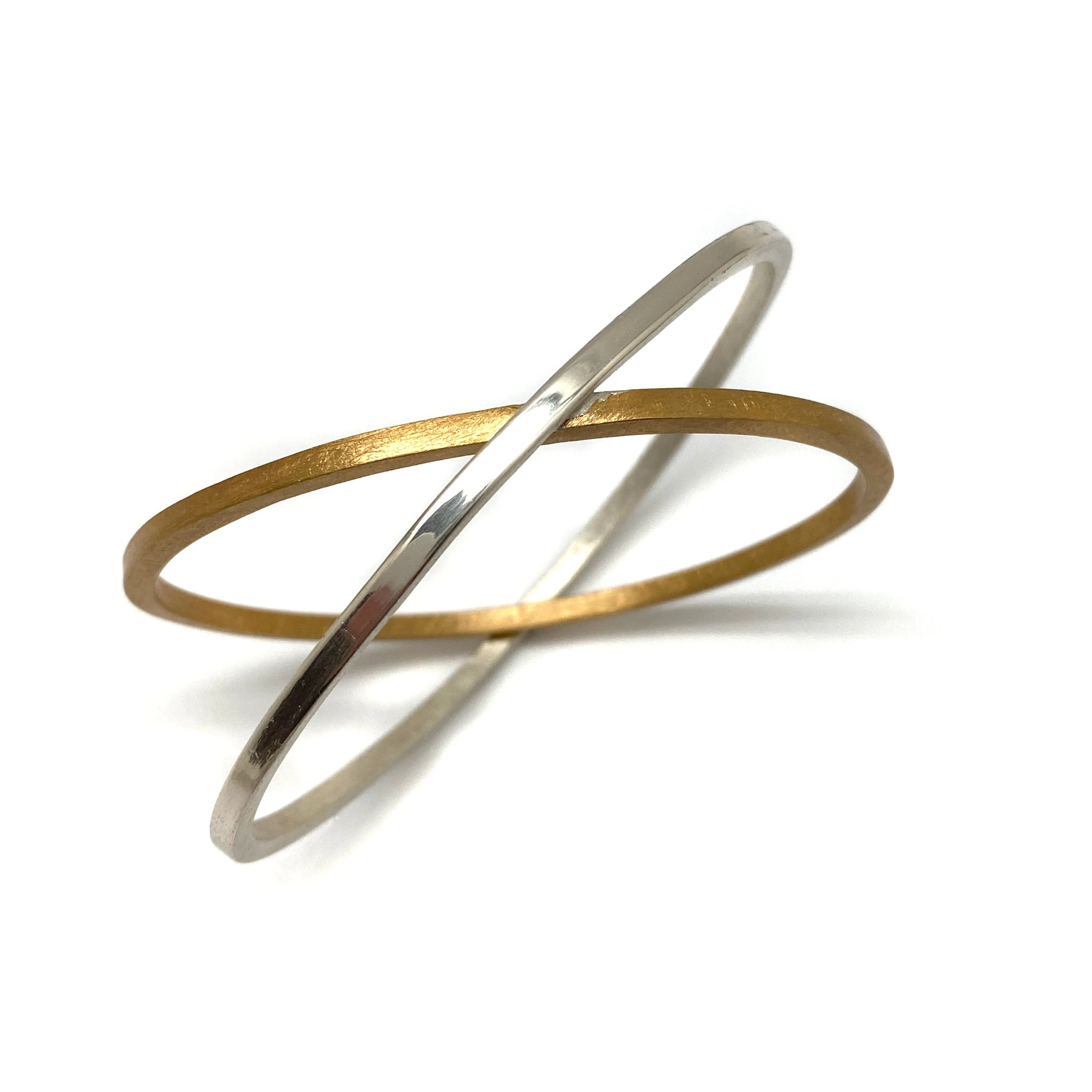 Orbital Bracelet - Gold and Silver