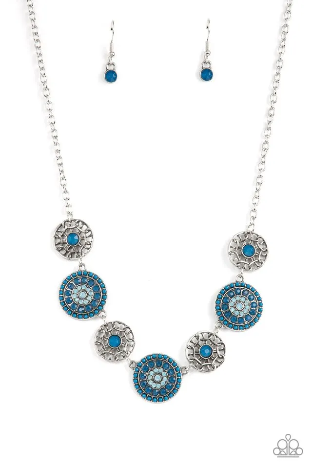 Paparazzi Necklace ~ Farmers Market Fashionista - Blue