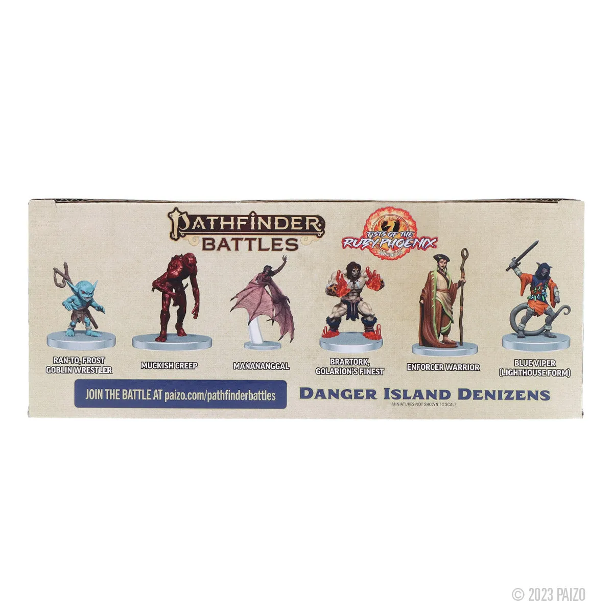 Pathfinder Battles: Fists of the Ruby Phoenix - Danger Island Denizens Boxed Set