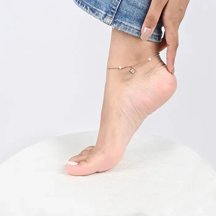 Pearl Charm Anklet