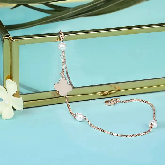 Pearl Charm Anklet