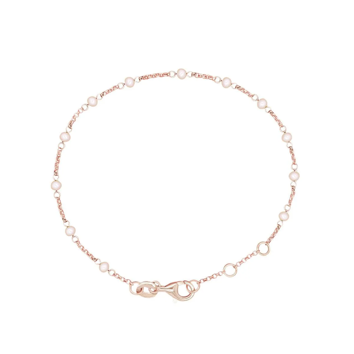 Pearl Station Bracelet | .70GMS