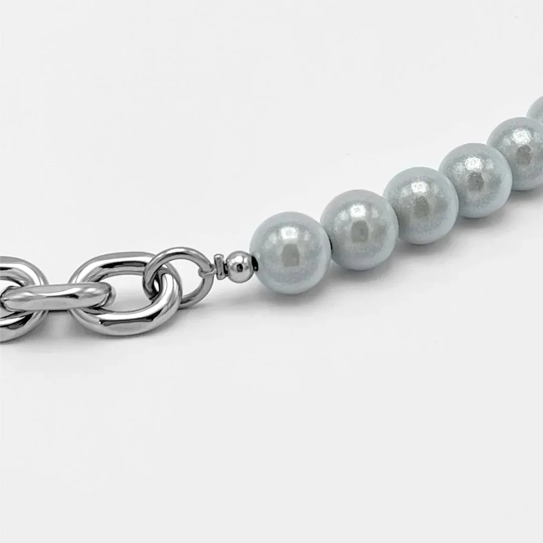 Reflective Pearl Bracelet