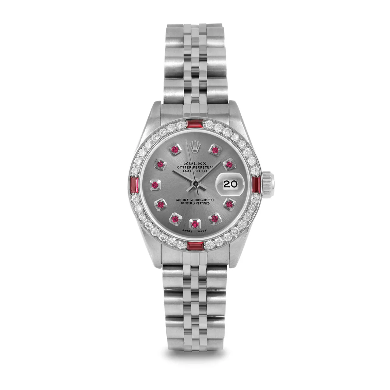 Rolex Datejust 26mm | 69174-SLT-RBY-AM-4RBY-JBL