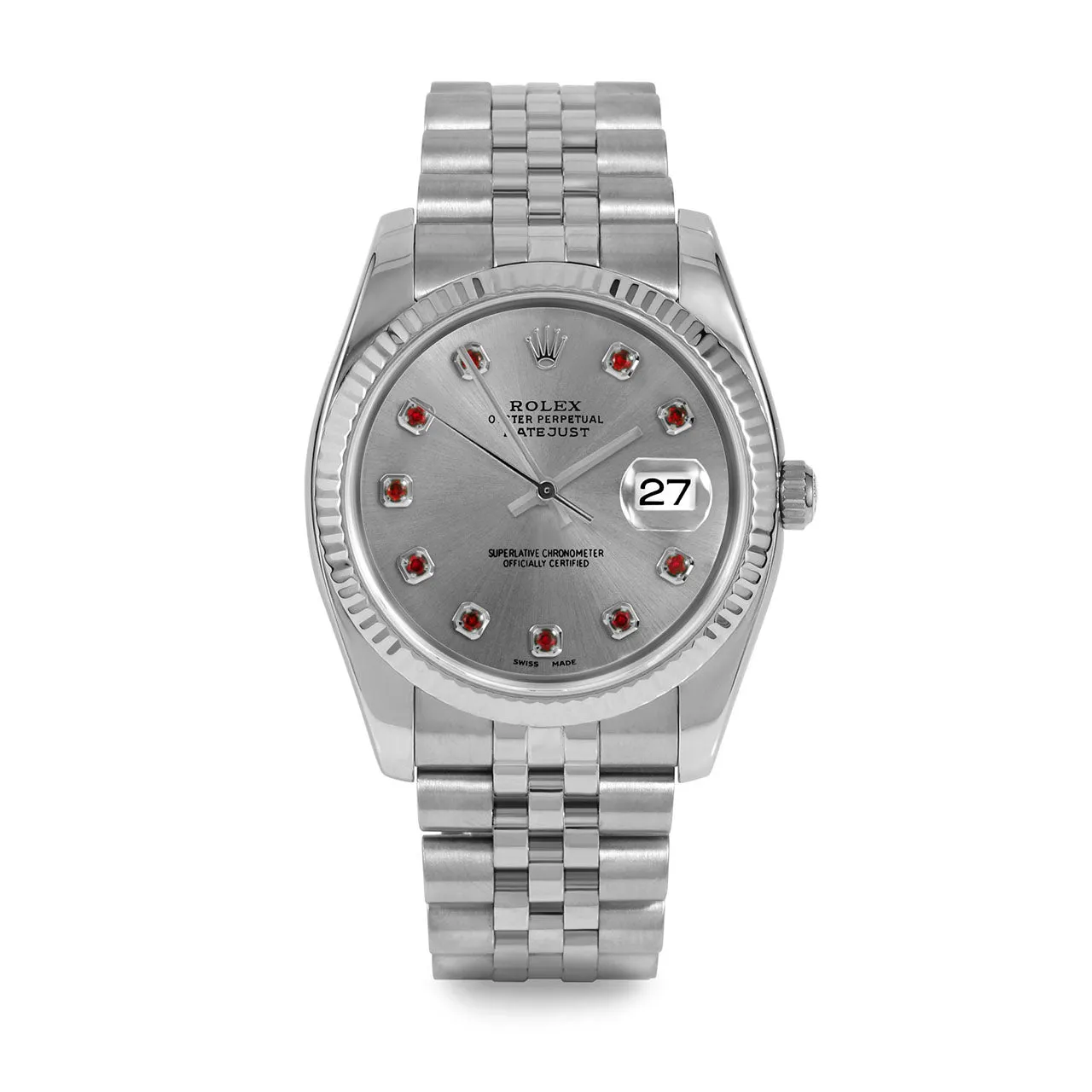 Rolex Datejust 36mm | 116234-SLT-RBY-AM-FLT-JBL