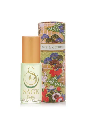 Sage & Citrine Blend Perfume Oil Concentrate Roll-On- 1/8 oz