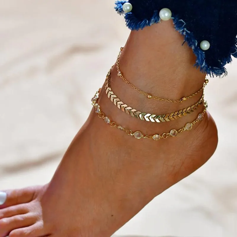 Summer Beach Chain Bohemian Anklet Bracelets