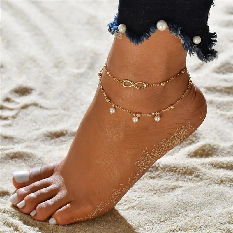 Summer Beach Chain Bohemian Anklet Bracelets