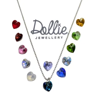 The Crystal Birthstone Necklaces