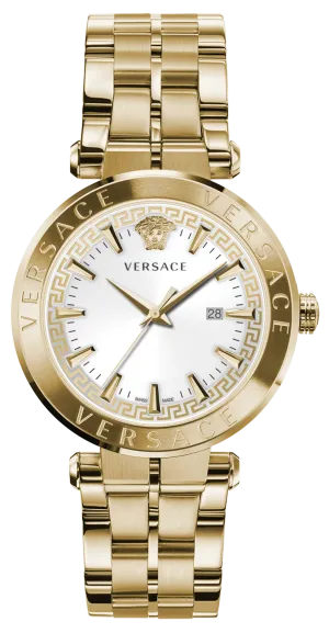 Versace Men's Watch Aion 44mm White Gold VE2F00521