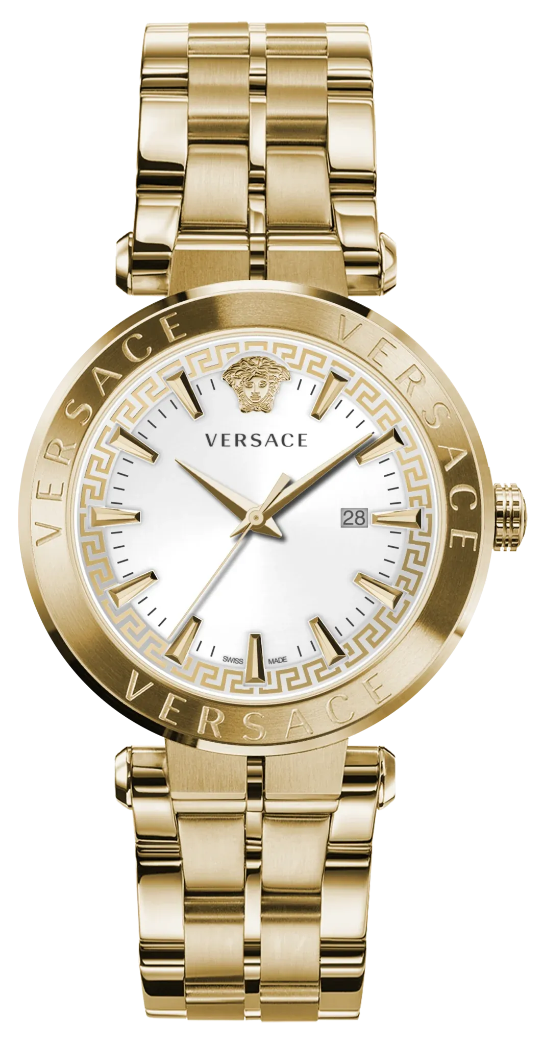 Versace Men's Watch Aion 44mm White Gold VE2F00521