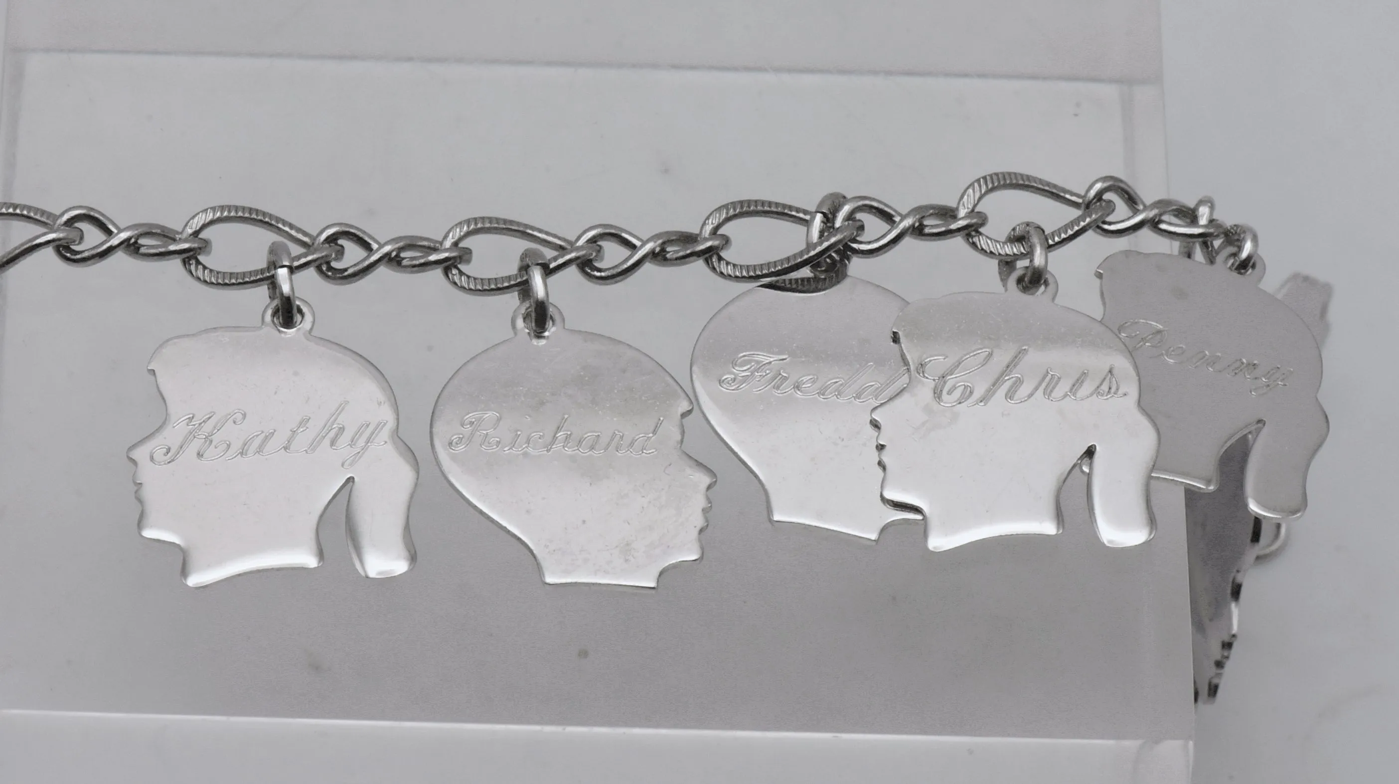 Vintage Sterling Silver Charm Bracelet