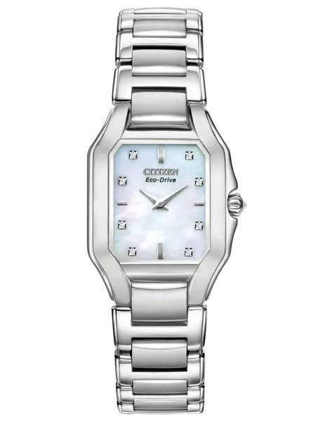 Warehouse Deal - Citizen Womens Signature Fiore Diamond Watch - EX1190-58D