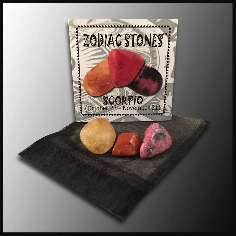 Zodiac Stones - Scorpio (3-pack refill)